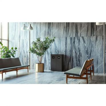 Bica - Jätteiden lajitteluastia bica 867 2x65 litraa antrasiittia