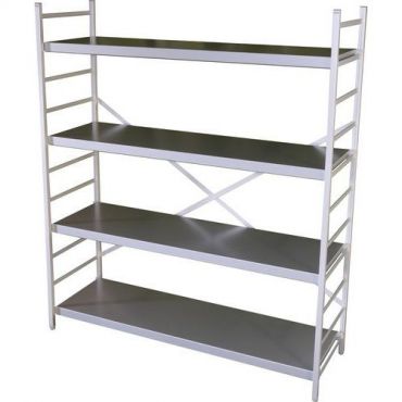 Alminor - Hyllyteline al 1525x500x1800mm - 4 tasoa - standardi
