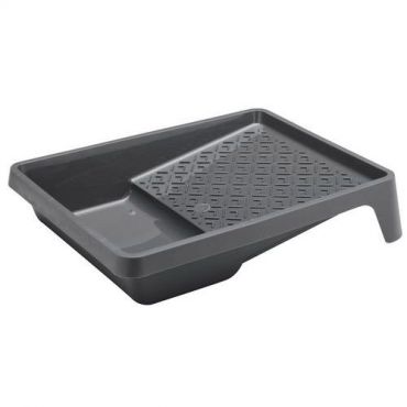 Roulor - Tasainen maalikaukalo musta leveys 180 mm