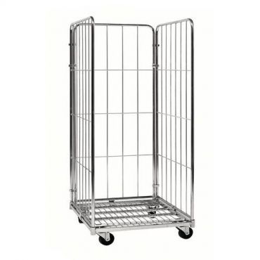 Italiana contenitori - Rullakontti 3 irtolaitaa - 720x800x1520mm - kantavuus 400 kg