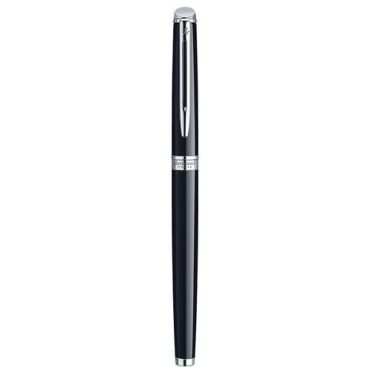Waterman - Pen hemisphère laque noire ct plume m