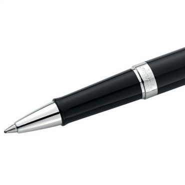 Waterman - Pen hemisphère laque noire ct roller musta f