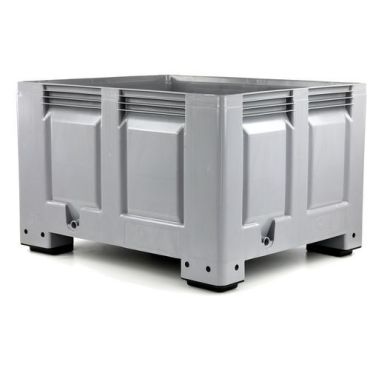 Schoeller Allibert - Lavasäiliö Big Box 620 L - 1200x1000x760 mm - Harmaa HDPE - Kestävä ja monikäyttöinen