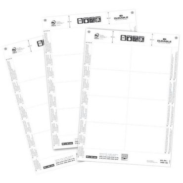 Durable - Badgemaker 90x60 lisänimikortit