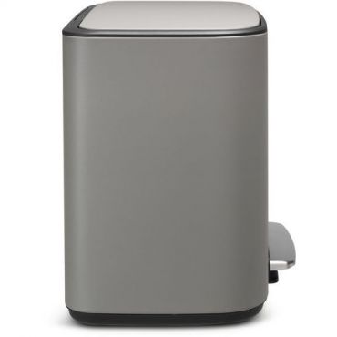 Brabantia - Roskakori polkimella bo 2 sisäsäiliöllä 11 + 23l harmaa