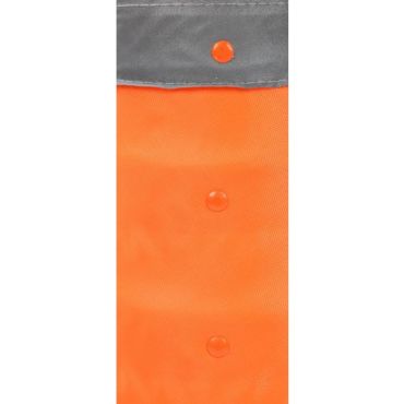 Manutan Expert - Kokoontaitettava liikennekartio 45 cm - Heijastava Oranssi Nylon