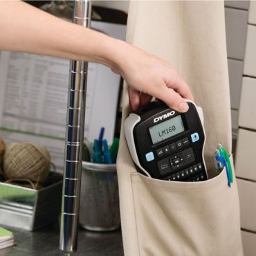 Dymo LabelManager 160P tarratulostin - Kompakti ja helppokäyttöinen - Käyttää D1-nauhoja 6 9 12 mm