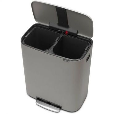 Brabantia - Roskakori polkimella bo sisä-astia 2x30 l harmaa brabantia