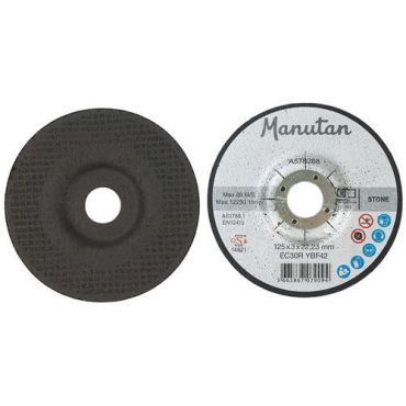 Manutan Expert - Vahvistettu katkaisulaikka 125 x 2,5 mm - Kaikille materiaaleille - Leikkaamiseen