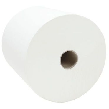 Ikatex - Valkoinen paperirulla 2-kerroksinen - 1500 arkkia - Kierrätettävä - Teollisuuskäyttöön