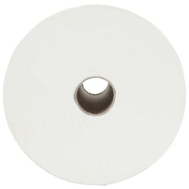 Ikatex - Valkoinen paperirulla 2-kerroksinen - 1500 arkkia - Kierrätettävä - Teollisuuskäyttöön