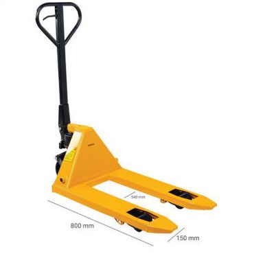 Haarukkavaunu Basic polyuretaani 800 mm – 2 tonnia Lavannostovaunut & Lavansiirto