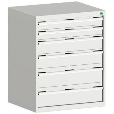 Bott - Kaappi cubio - 400x525x525mm - 2 laatikkoa - antrasiitinharmaa