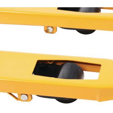 Haarukkavaunu Basic polyuretaani 800 mm – 2 tonnia Lavannostovaunut & Lavansiirto