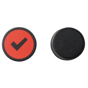 Smit visual - Magneetit lean management check punainen