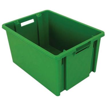 Novap - Pinottava säilytyslaatikko - 54 L Vihreä - Kestävä polypropeeni -40°C - +80°C