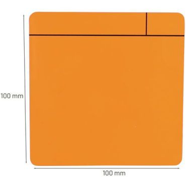 Smit visual - Lean management oranssit nuottimagneetit