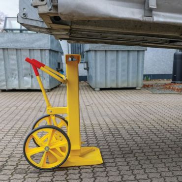 Crash stop - Teleskooppinen perävaunutuki