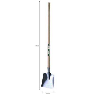 Forges De Magne - Alumiininen Lumilapio - Ergonominen 120cm Kahva 24cm Leveys - Kestävä ja Kevyt