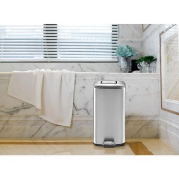 Eko - Roskakori regent step bin 12 l ruostumatonta terästä matt - eco