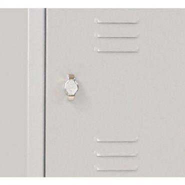 Manutan expert - Pienlokerokaappi manutan uni 300 2x5 lokeroa sokkeli harmaa