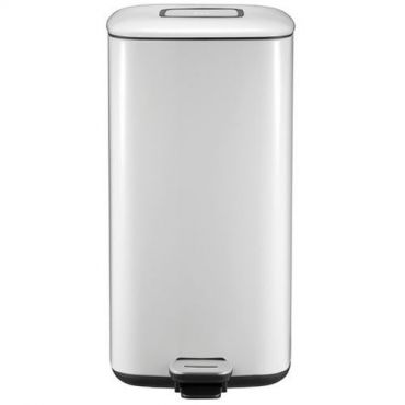 Eko - Roskakori regent step bin 20 l valkoinen