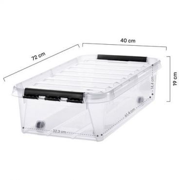 Smartstore - Säilytyslaatikko smartstore classic 30 l pyörillä 4 kpl