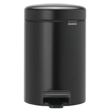 Brabantia - Roskakori polkimella newicon 3l matta musta - brabantia