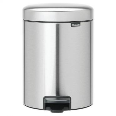 Brabantia - Roskakori polkimella newicon 5l matta ruostumatonta terästä - brabantia