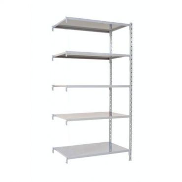 Manorga - Jatko-osa 40 cm harmaa pylväs varastohylly combi-flip steel