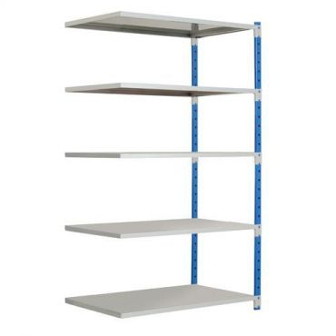 Manorga - Jatko-osa 70 cm sininen pylväs varastohylly combi-flip steel