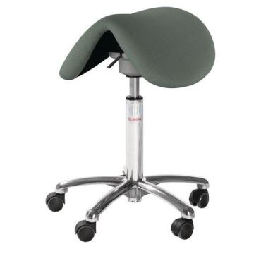 Global Professional Seating - Satulatuoli Dalton Flexmatic - Vihreä kangas - Säädettävä korkeus 53-72 cm - 110 kg