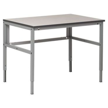 WFI - Työpenkki Workshop 1200x600mm - 300 kg kuormitus - Säädettävä korkeus 730-980mm - Vinyylipinta