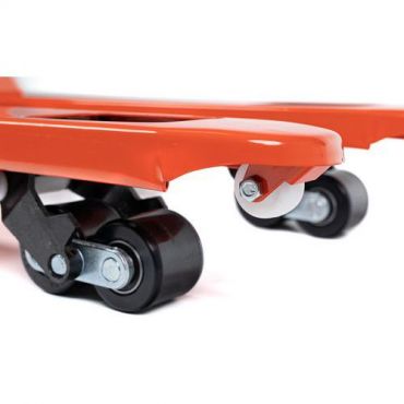 Manutan Expert - Haarukkavaunu nailon/kumi 800 mm - 2000 kg kapasiteetti - Lavannostovaunut & Lavansiirto