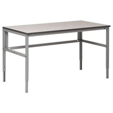 WFI - Työpenkki Workshop 1600x800mm - 300 kg kuormitus - Vinyylilevy - Säädettävä korkeus