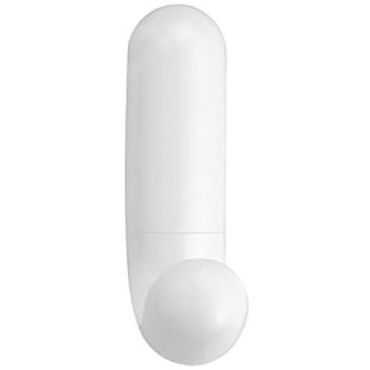 J-koukku valkoinen itseliimautuva - Vaatekoukku - 1 koukku - 5.4 cm korkea - 85 mm leveä