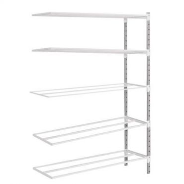 Manorga - Jatko-osa 70 cm harmaa pylväs varastohylly combi-flip