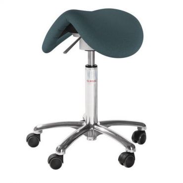 Global professional seating - Satulatuoli mini flexmatic kangas cura harmaa-viherä