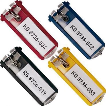 Durable - Avaimenpitimet värilajitelma 6 kpl durable keybox