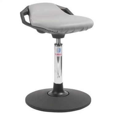 Global professional seating - Tasapainotuoli space sway easyseat keinonahkaa harmaa