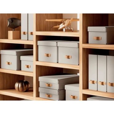 Leitz - Säilytyslaatikko puro 7 l beige 2 kpl