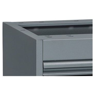 WFI - Säilytyslaatikosto LD - 2 laatikkoa (50mm 150mm) - Teräs Harmaa - 385x500x325mm