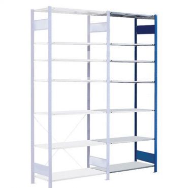Schulte lagertechnik - Jatko-osa 300 x 60 cm varastohylly easy-fix-sininen