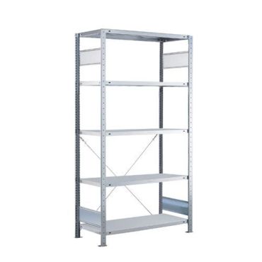Schulte - Varastohylly Easy-Fix Sinkitty - 200 x 40 cm - 5 hyllytasoa - 150 kg/hyllytaso