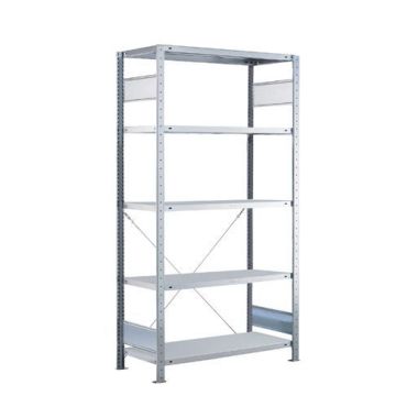Schulte - Varastohylly Easy-Fix Sinkitty - 200 x 60 cm - 5 hyllytasoa - 150 kg/taso