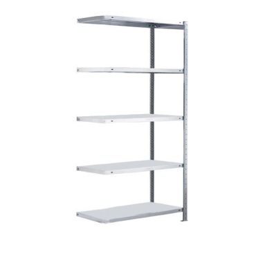 Schulte - Varastohyllyn jatko-osa Easy-Fix - 200 x 30 cm sinkitty 5 hyllytasoa 150 kg/hyllytaso