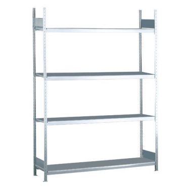Schulte - Leveälokerohylly Easy-Fix - 250x200x40 cm - 4 hyllytasoa - 400 kg/hyllytaso - Teräs