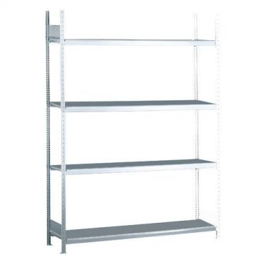 Schulte lagertechnik - Jatko-osa 250 x 150 x 40 leveälokerohylly easy-fix