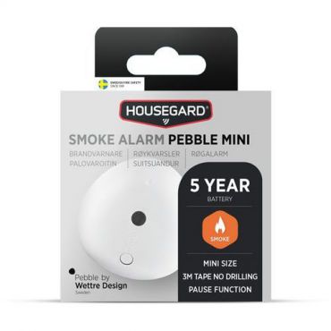 Housegard - Palovaroitin pebble mini 5 vuoden paristolla