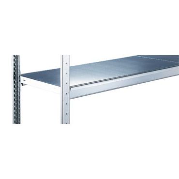 Schulte - Teräshylly Easy-Fix - 2500 x 800 mm - Lisätaso varastohyllyyn